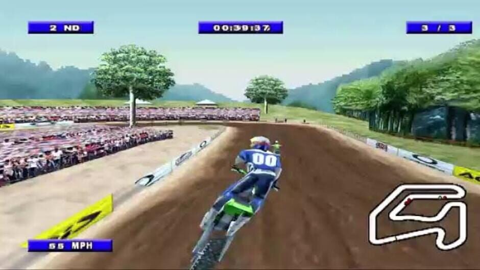 Screenshot for Championship Motocross 2001 featuring Ricky Carmichael