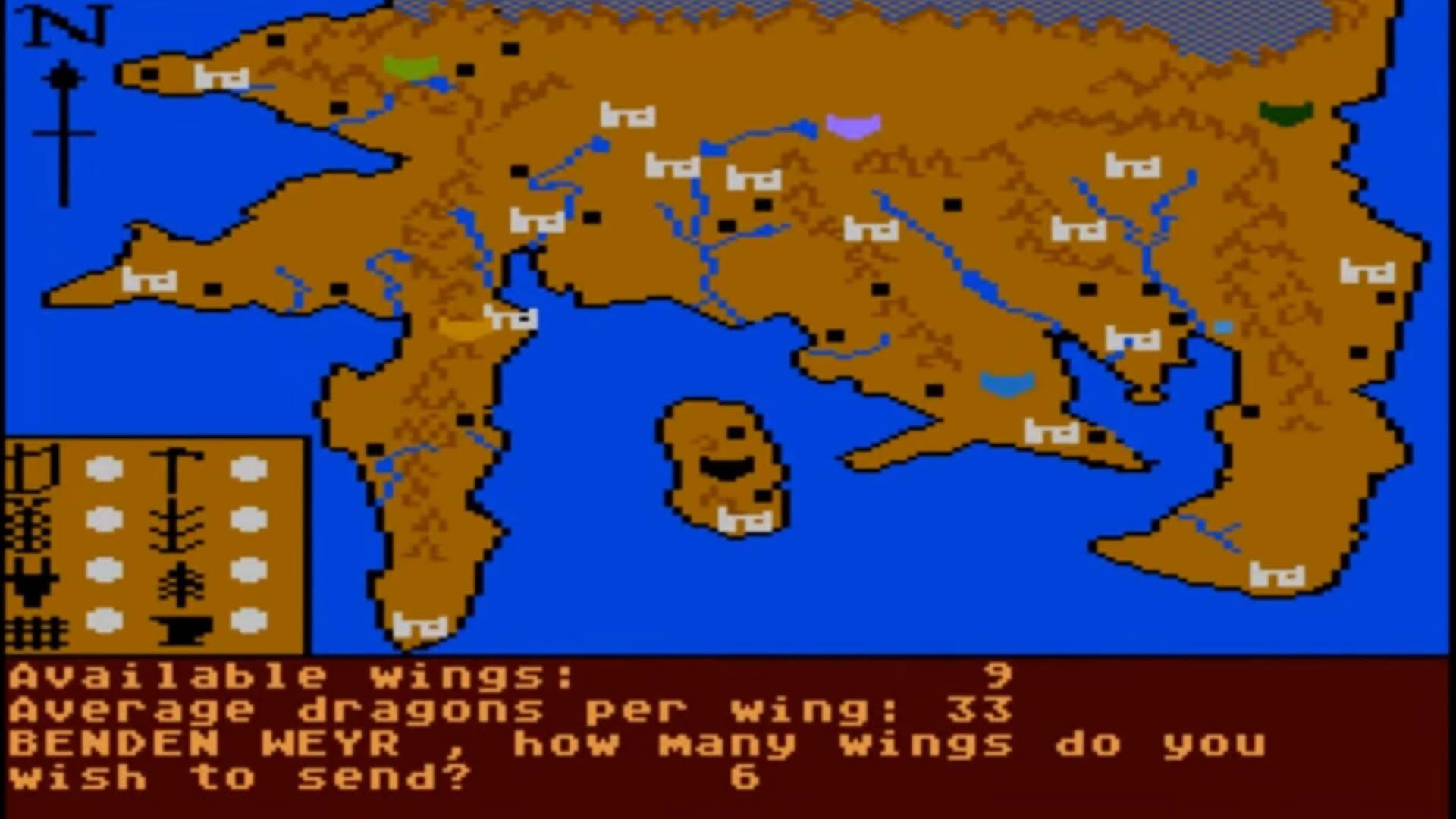 Screenshot for Dragonriders of Pern