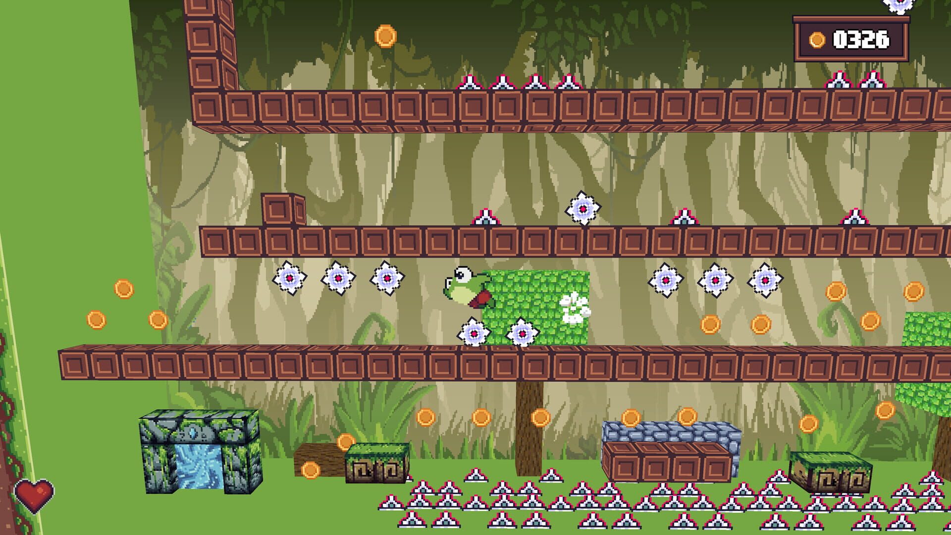 Screenshot for Froggy Bouncing Adventures