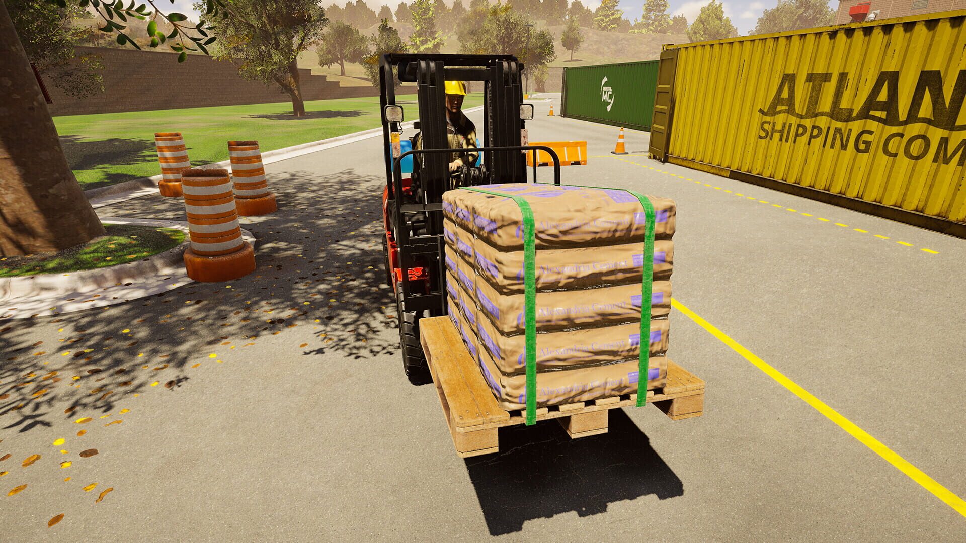 Screenshot for Forklift Simulator