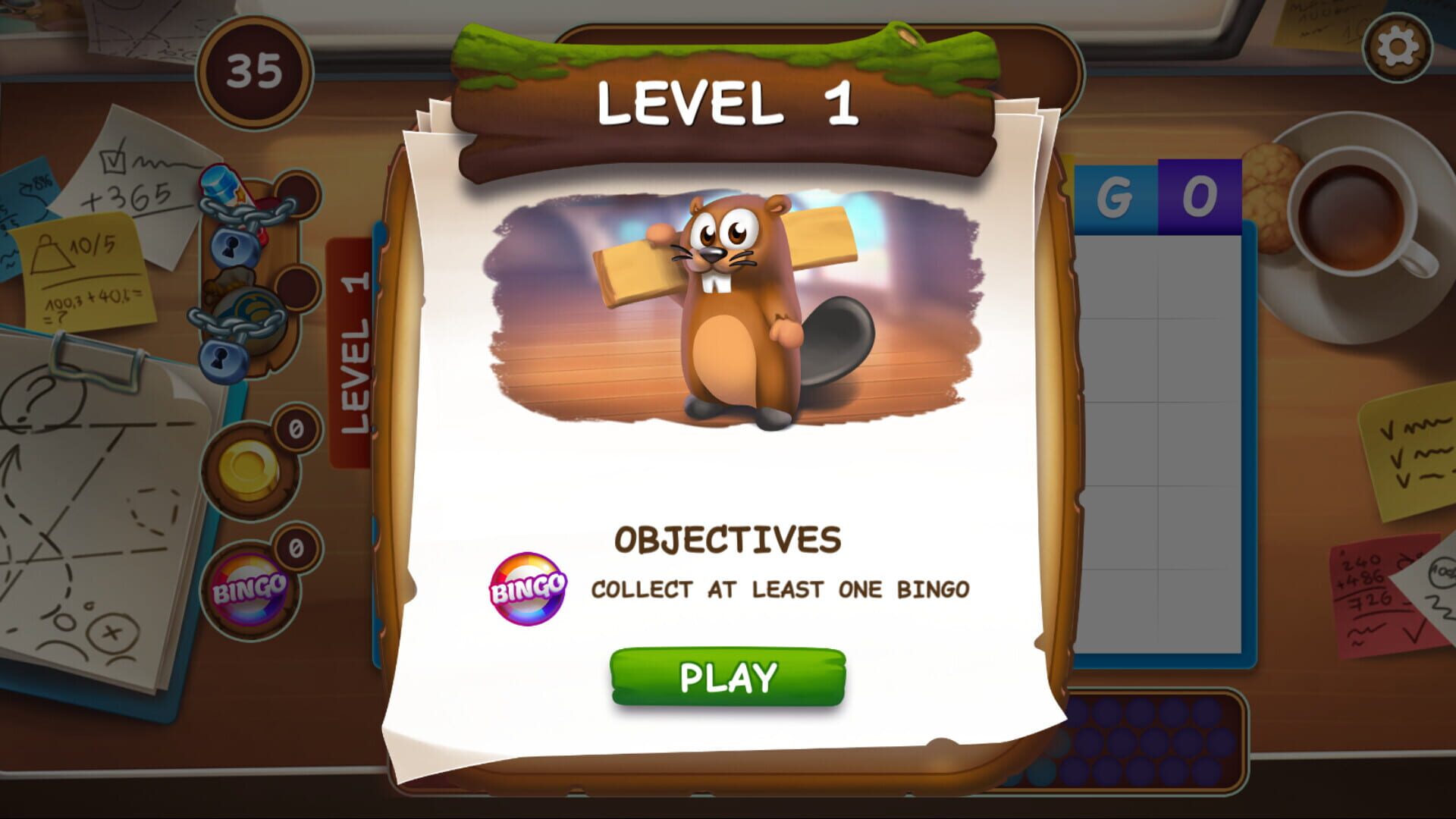 Screenshot for Bingo Beavers