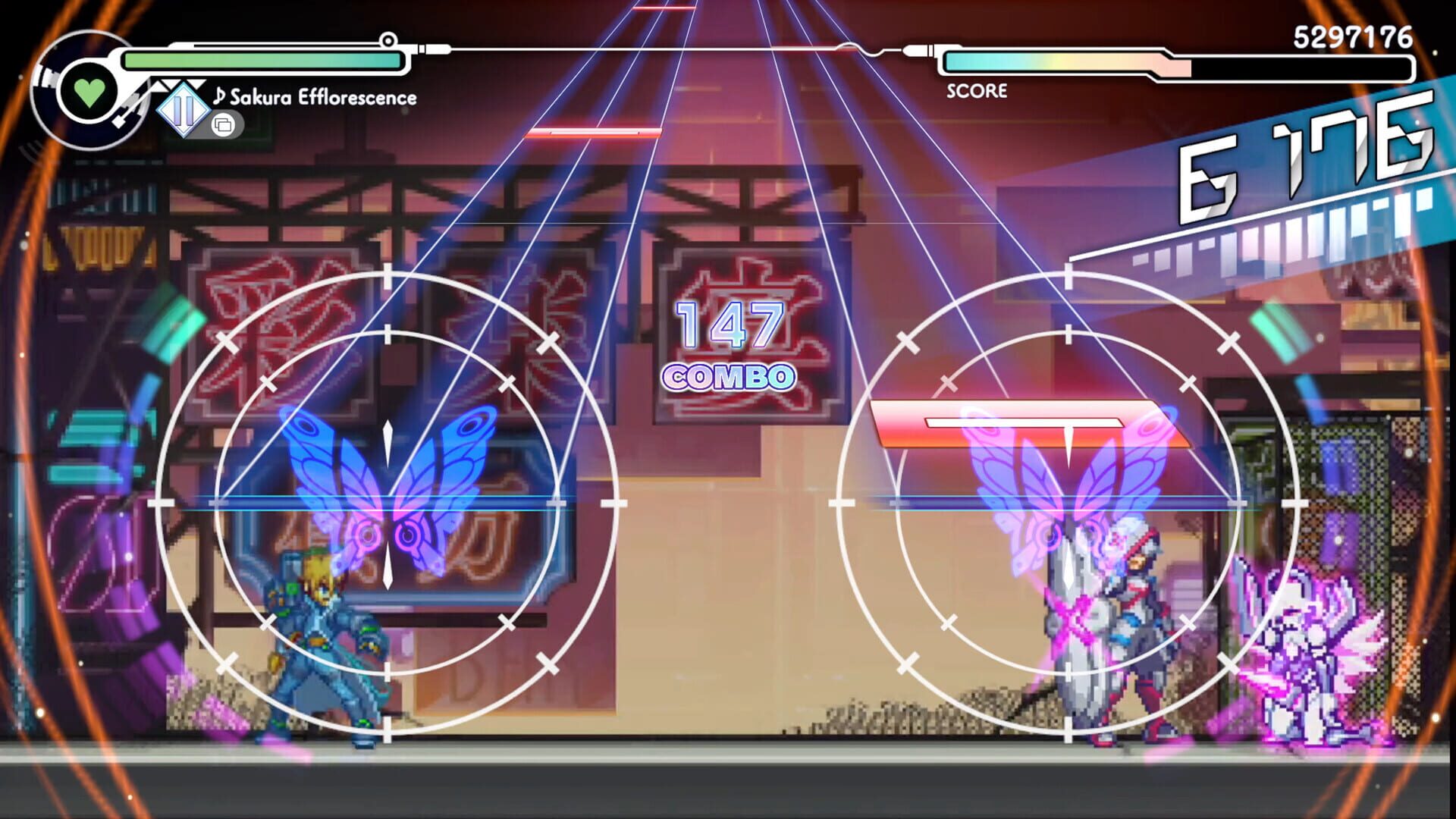 Screenshot for Gunvolt Records Cychronicle: Song Pack 5