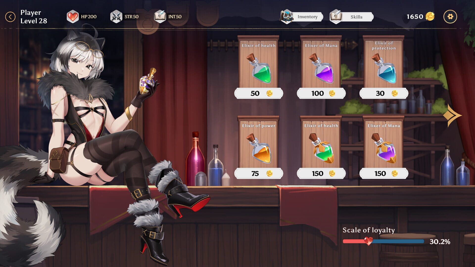 Screenshot for Aura: Hentai Cards - The Dark Sea DLC