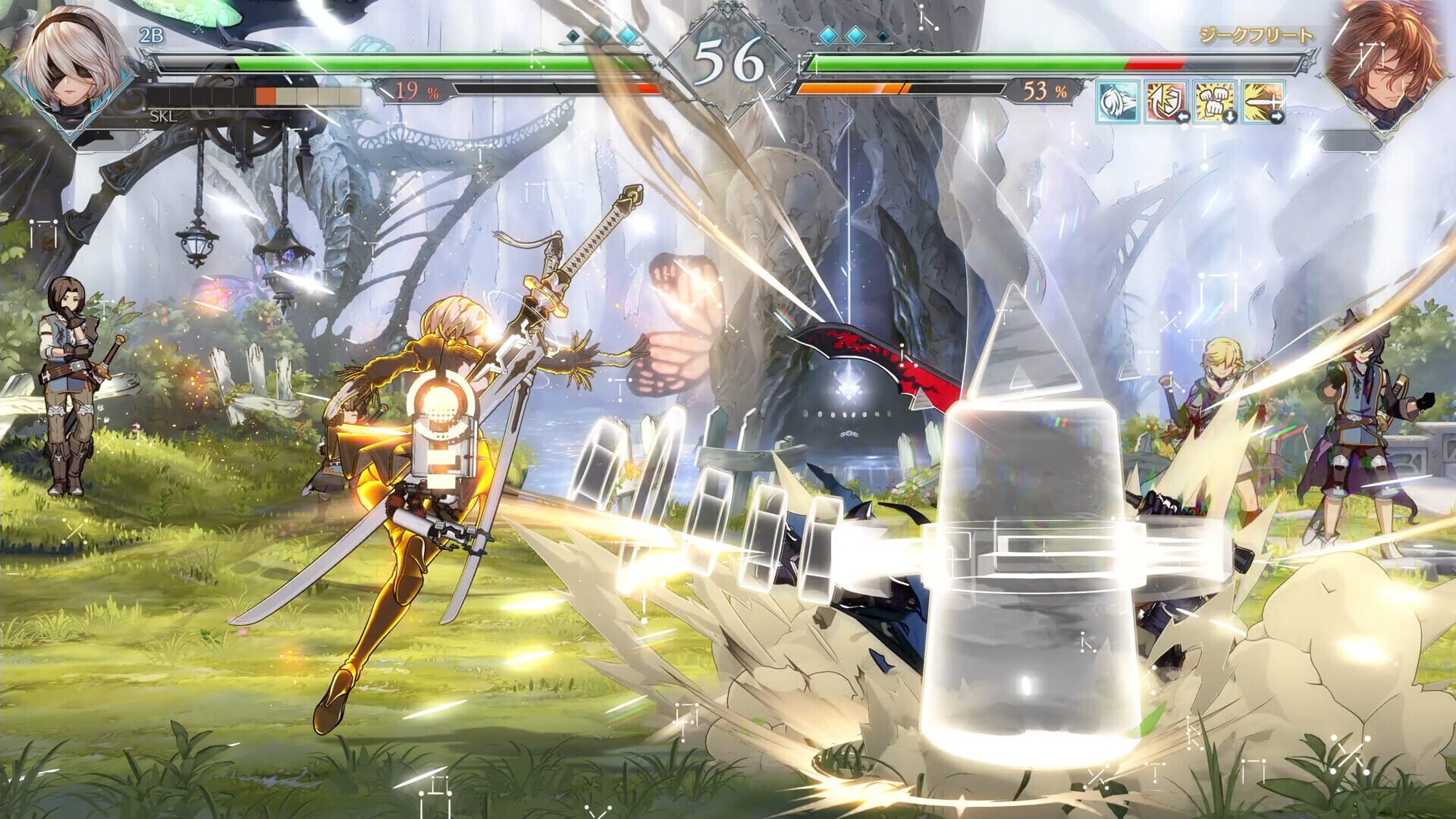 Screenshot for Granblue Fantasy Versus: Rising - Additional Character 2B