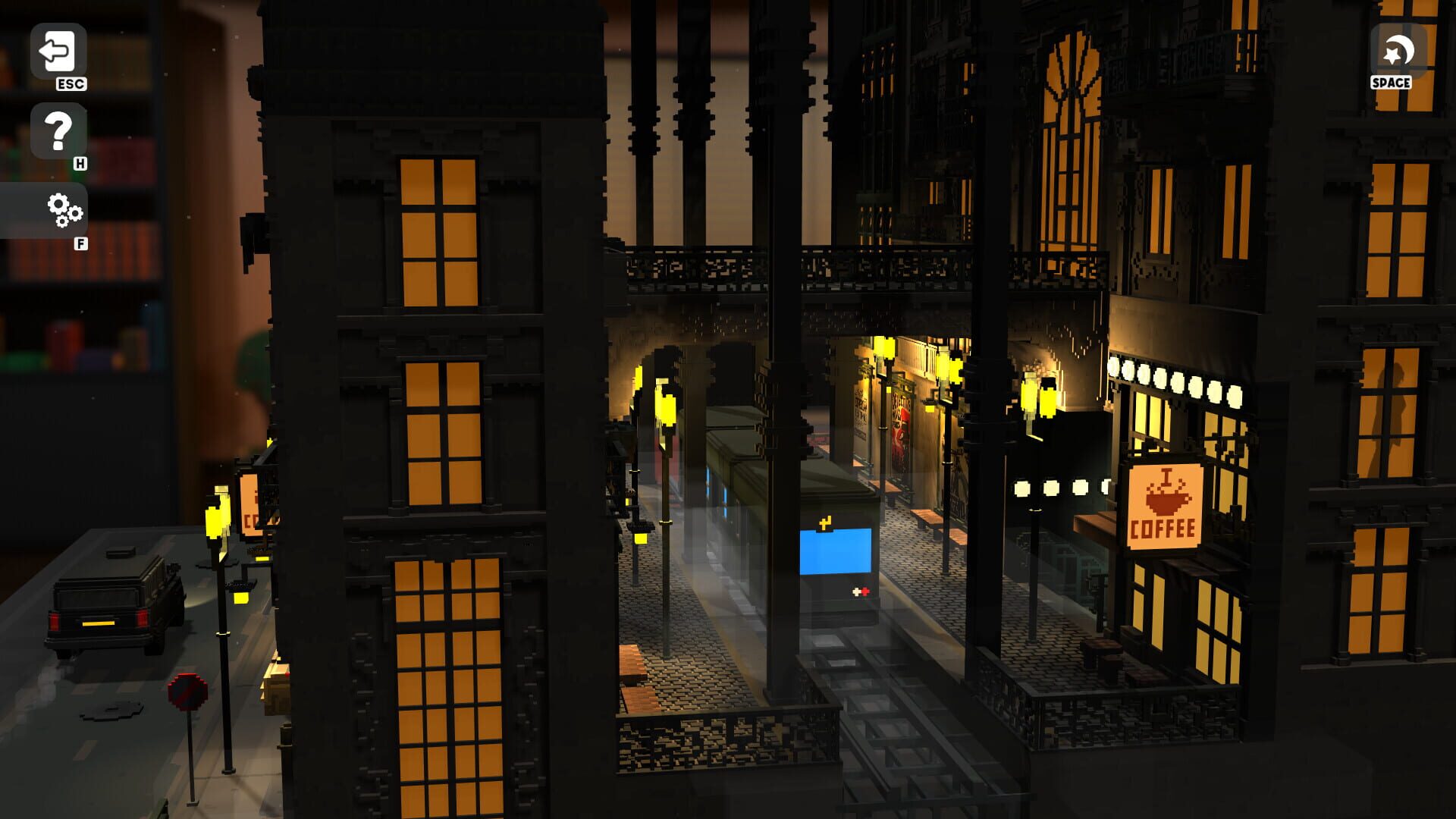 Screenshot for Diorama Builder: Noir City