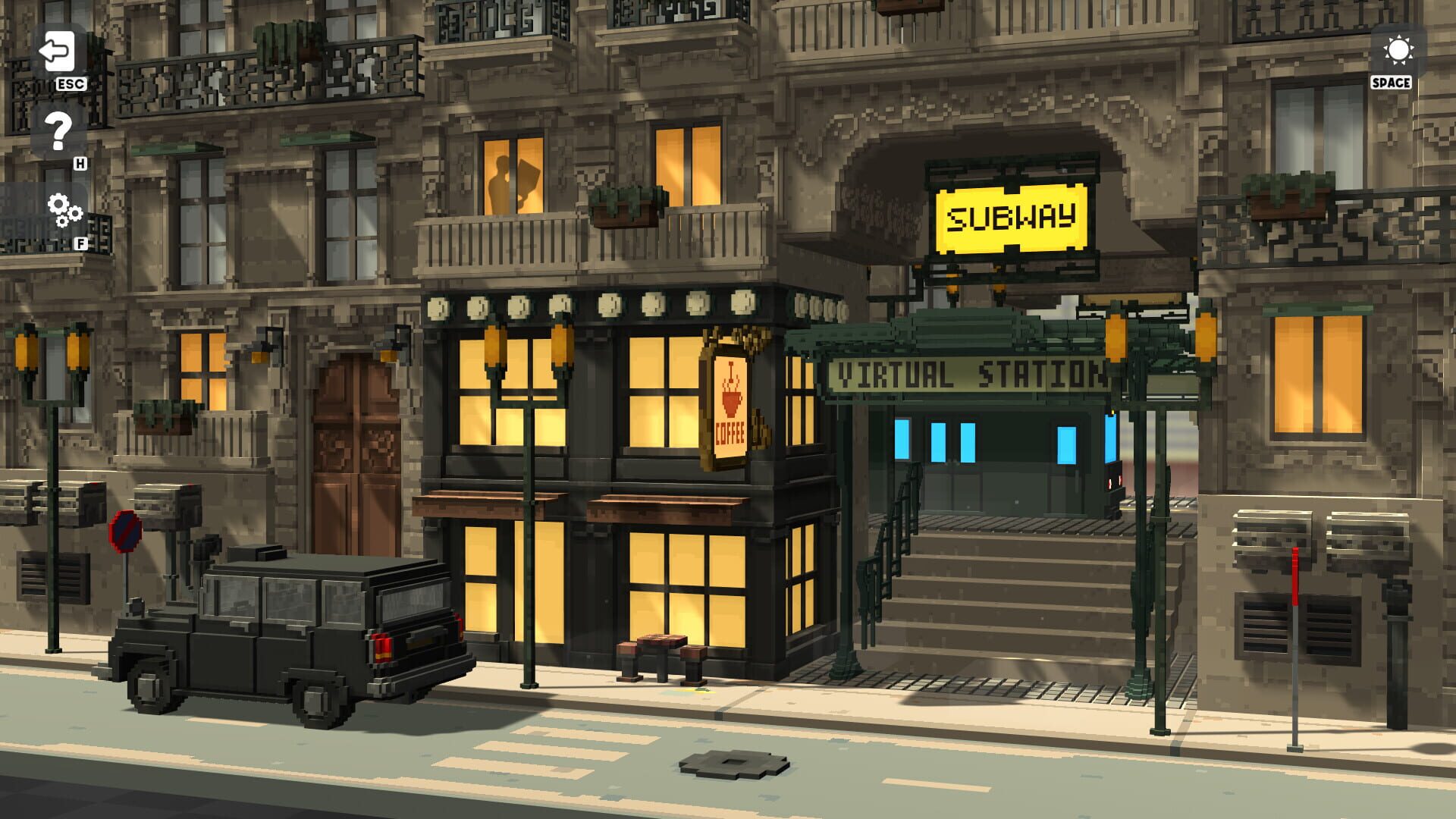 Screenshot for Diorama Builder: Noir City