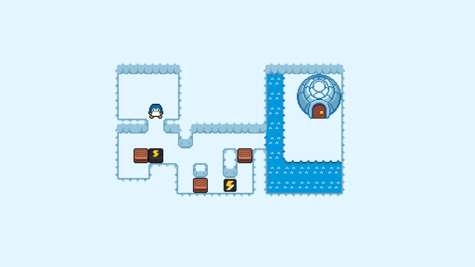 Screenshot for SokoPenguin