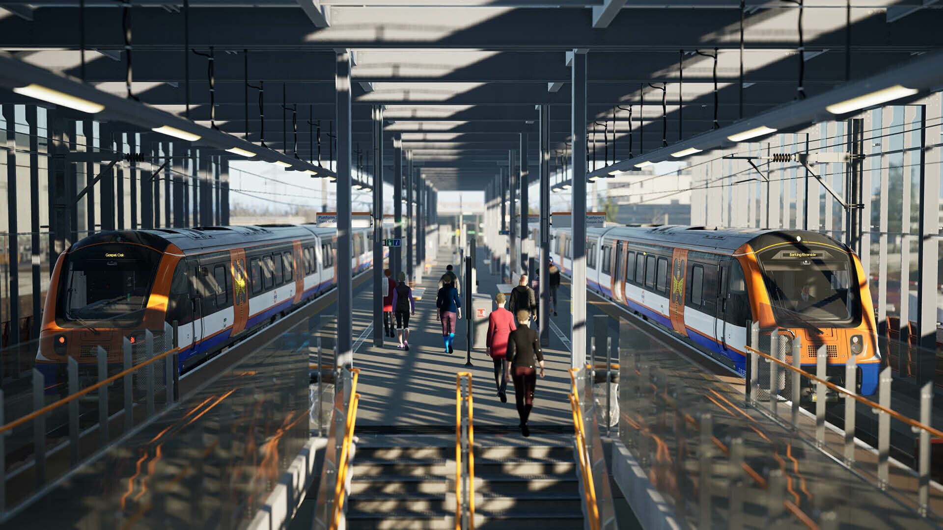 Screenshot for Train Sim World 4: London Overground Suffragette line: Gospel Oak - Barking Riverside Route Add-On