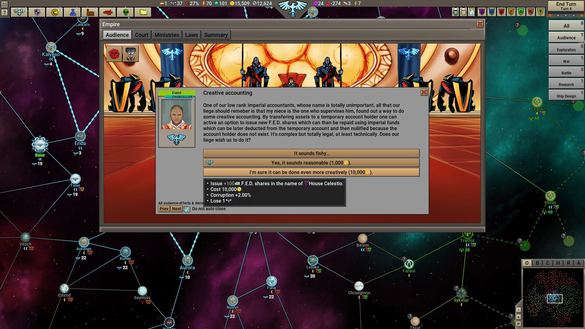 Screenshot for Stellar Monarch 2: Old Dynasties