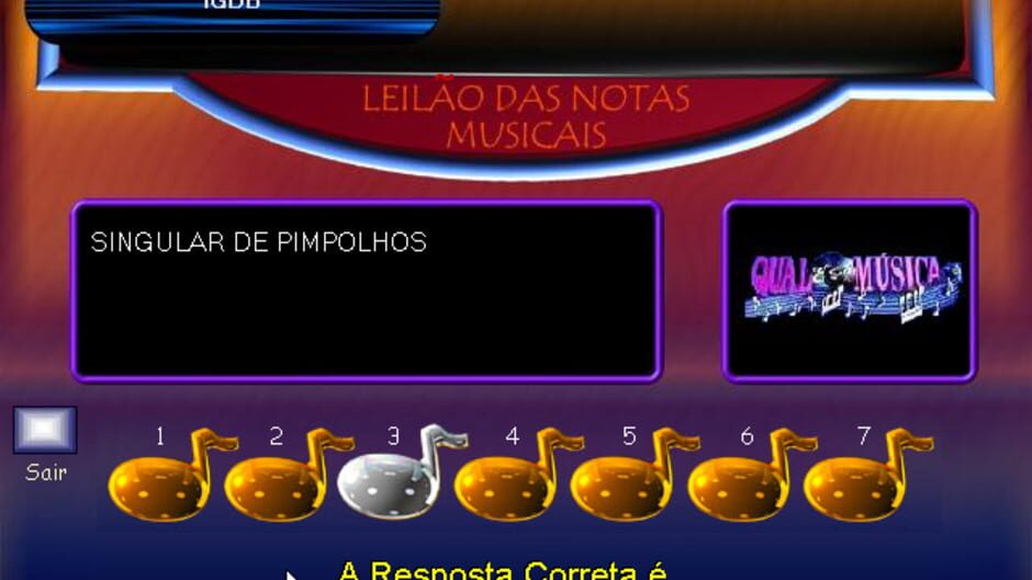 Screenshot for Qual é a Música