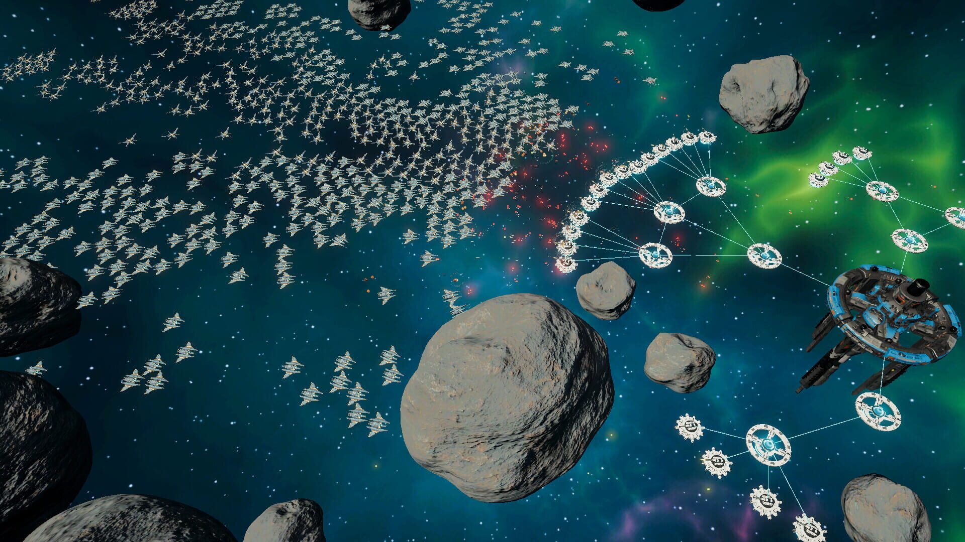 Screenshot for Galactic Frontiers: Defense Protocol