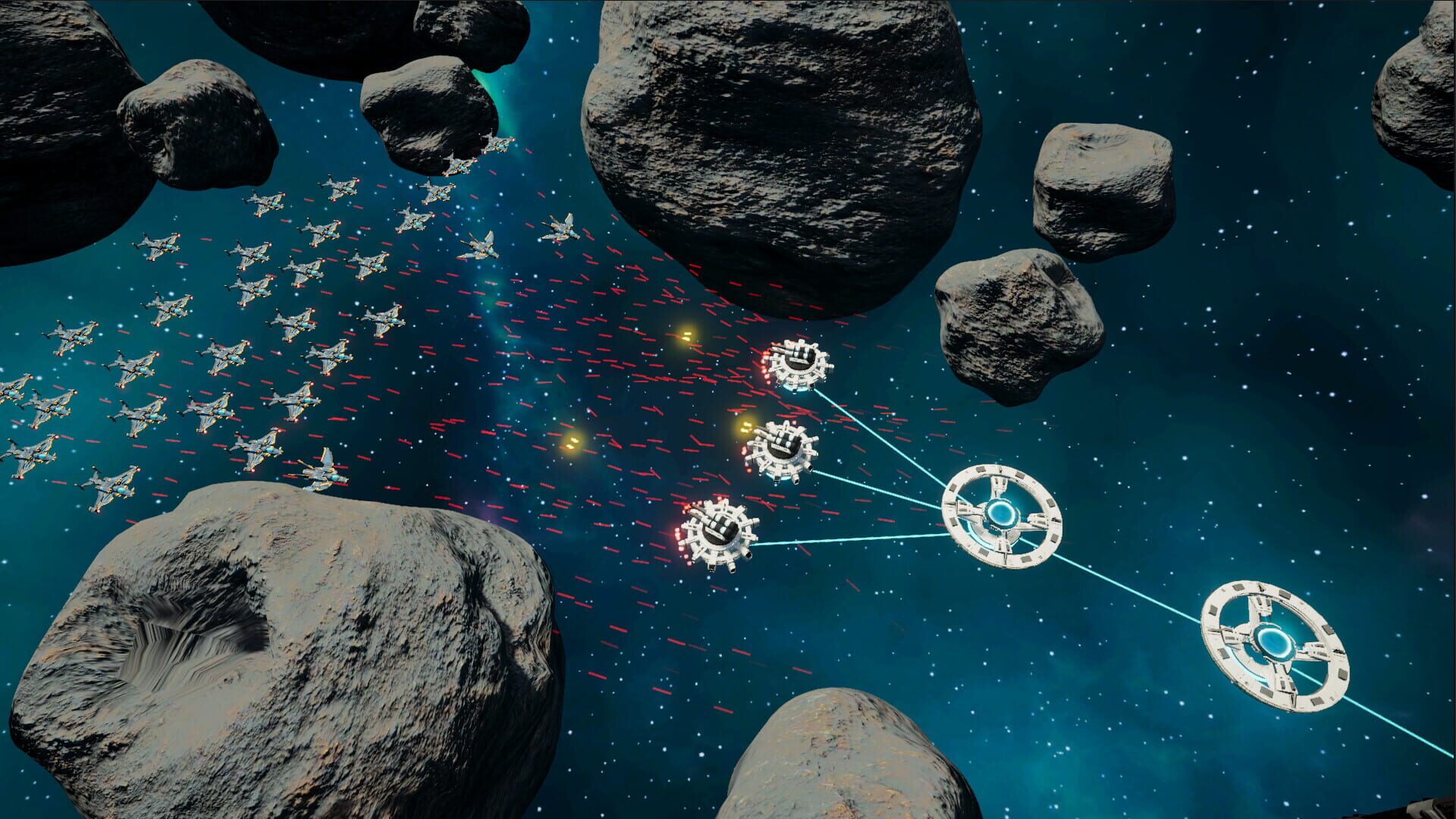 Screenshot for Galactic Frontiers: Defense Protocol