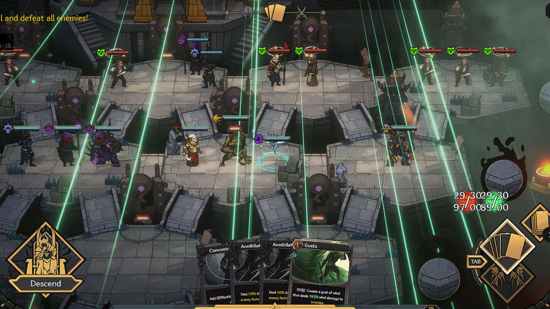 Screenshot for Vambrace: Dungeon Monarch