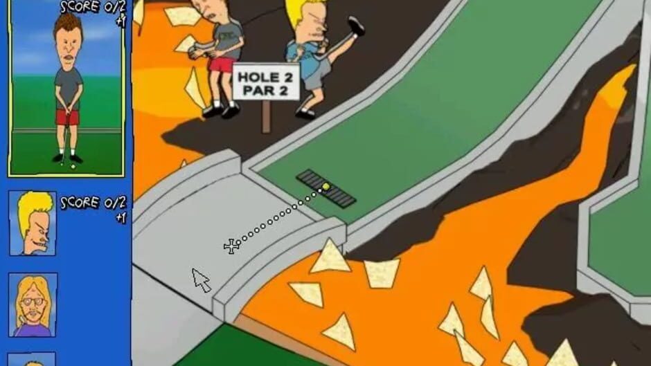 Screenshot for MTV's Beavis and Butt-head: Bunghole in One