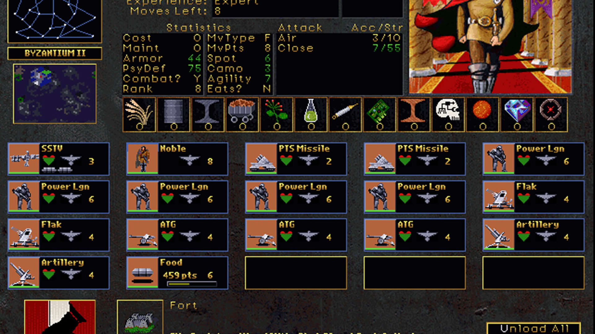 Screenshot for Emperor of the Fading Suns Enhanced