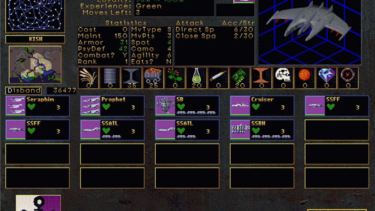 Screenshot for Emperor of the Fading Suns Enhanced