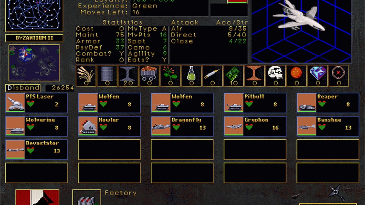 Screenshot for Emperor of the Fading Suns Enhanced