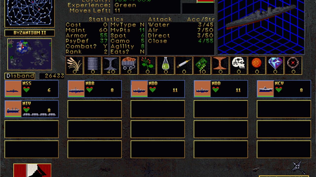 Screenshot for Emperor of the Fading Suns Enhanced