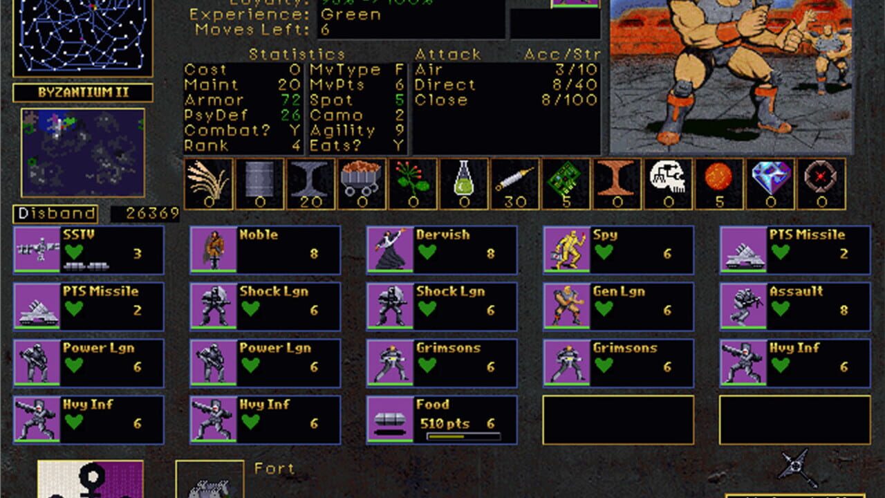 Screenshot for Emperor of the Fading Suns Enhanced