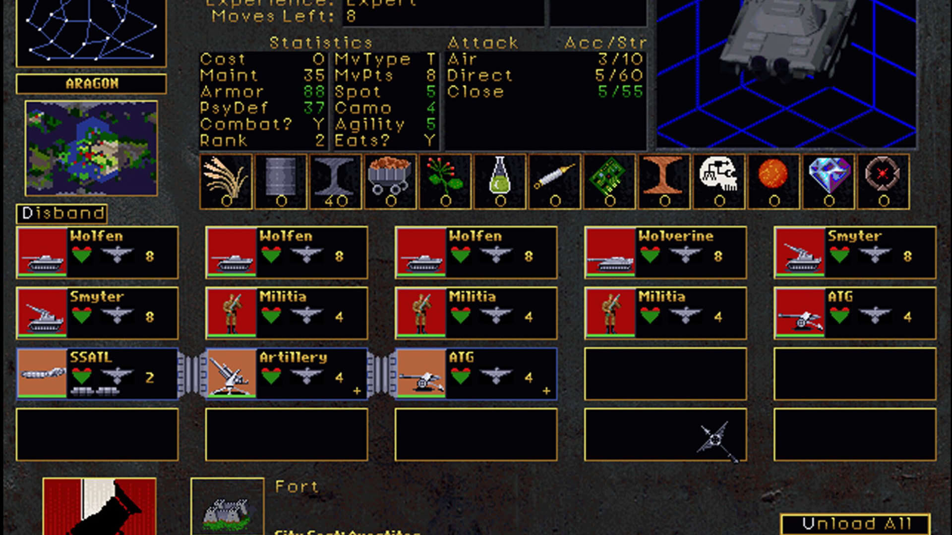 Screenshot for Emperor of the Fading Suns Enhanced