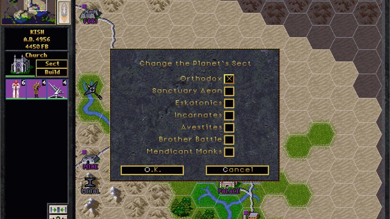 Screenshot for Emperor of the Fading Suns Enhanced