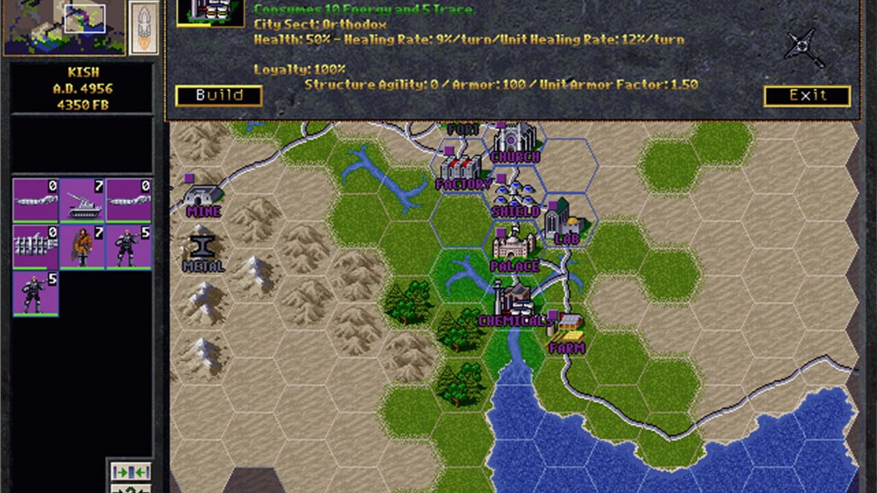 Screenshot for Emperor of the Fading Suns Enhanced