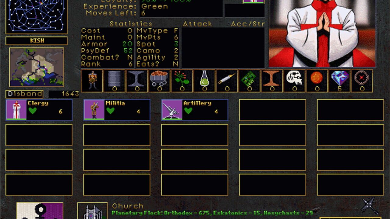 Screenshot for Emperor of the Fading Suns Enhanced