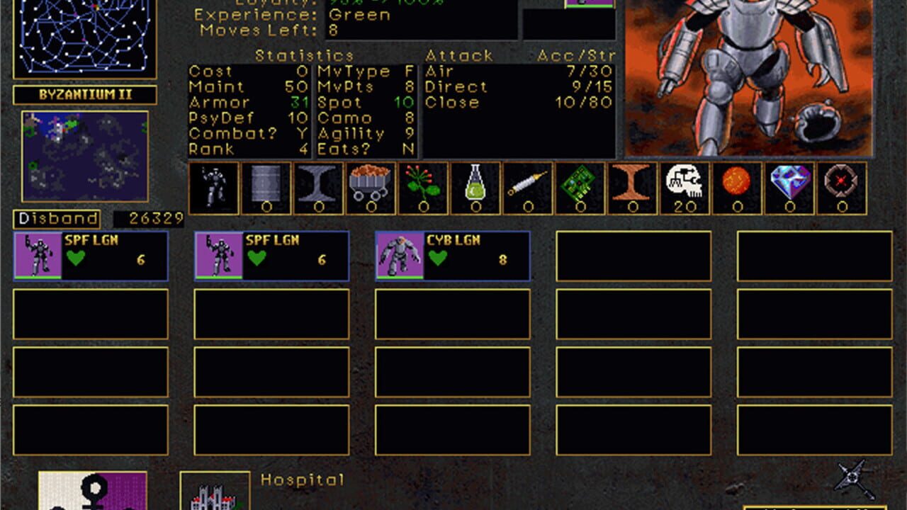 Screenshot for Emperor of the Fading Suns Enhanced