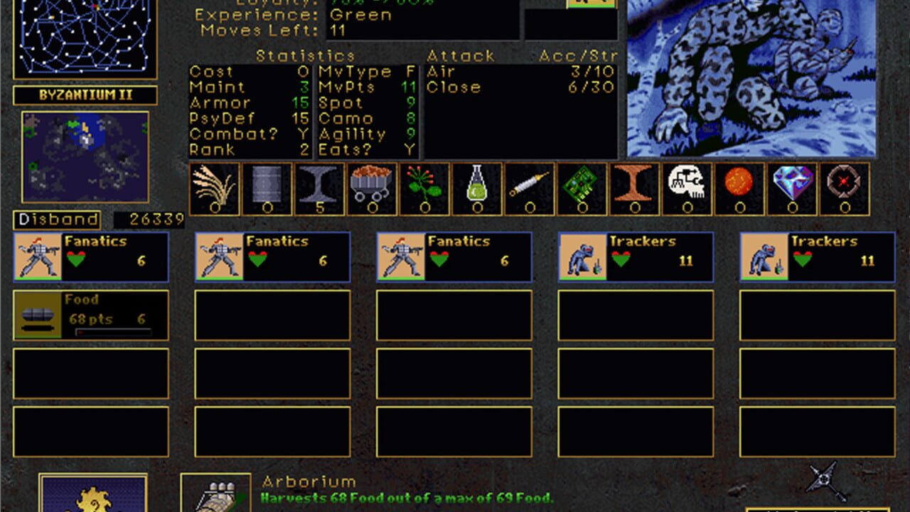 Screenshot for Emperor of the Fading Suns Enhanced