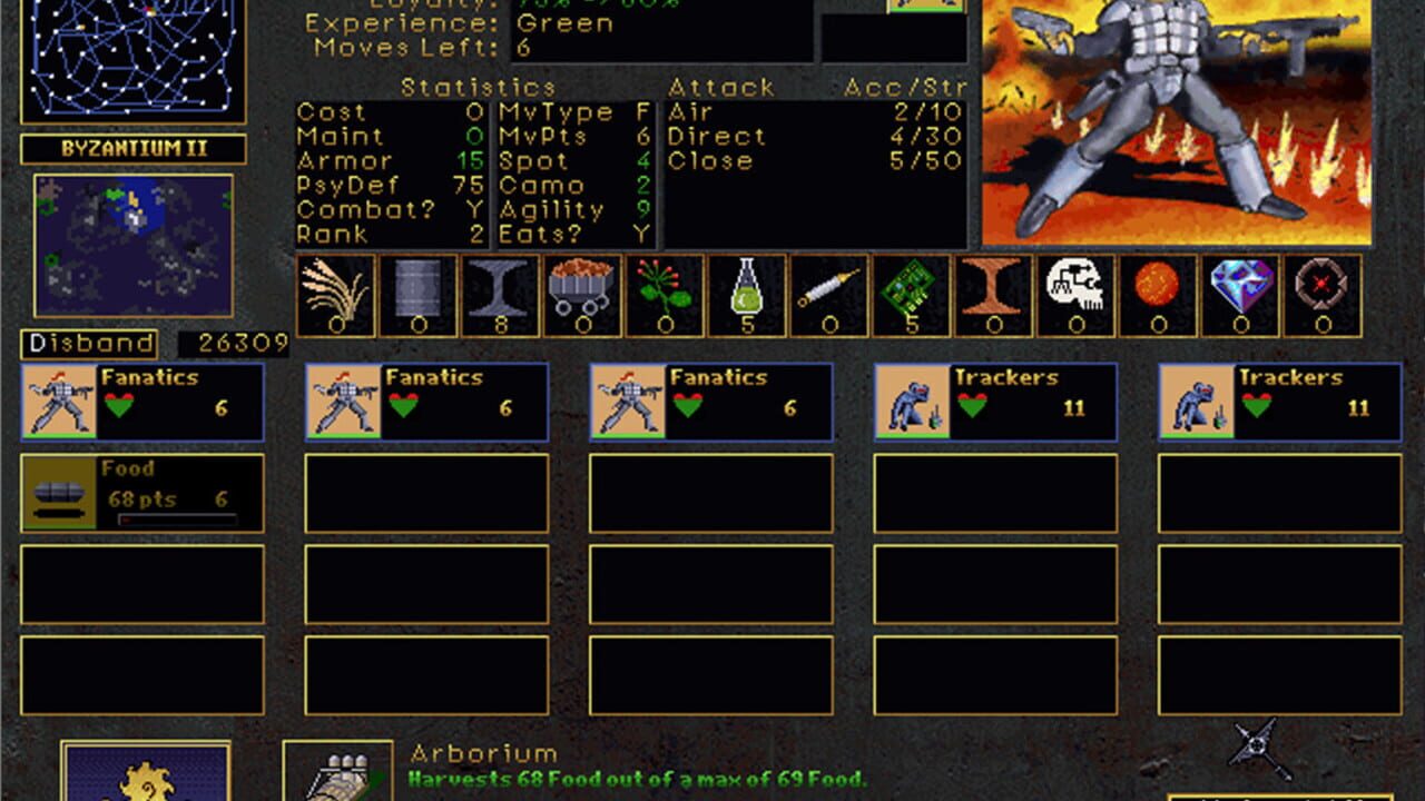 Screenshot for Emperor of the Fading Suns Enhanced
