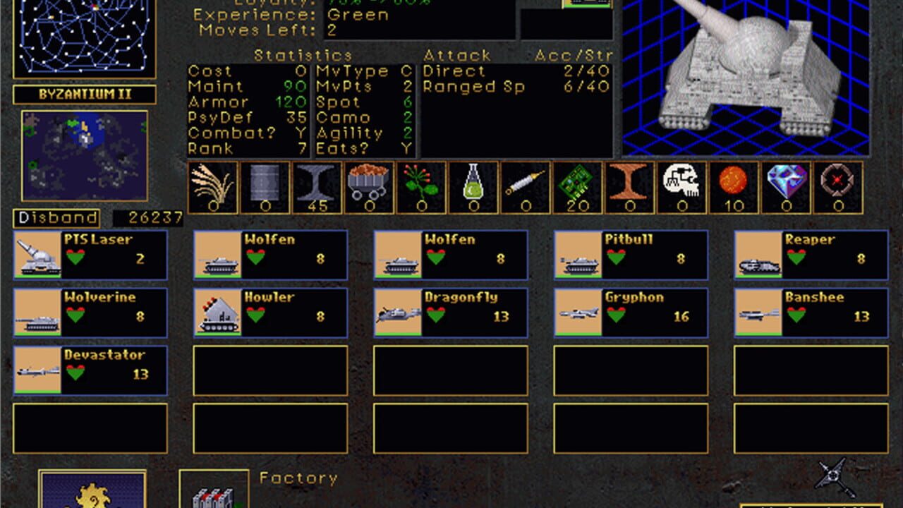 Screenshot for Emperor of the Fading Suns Enhanced