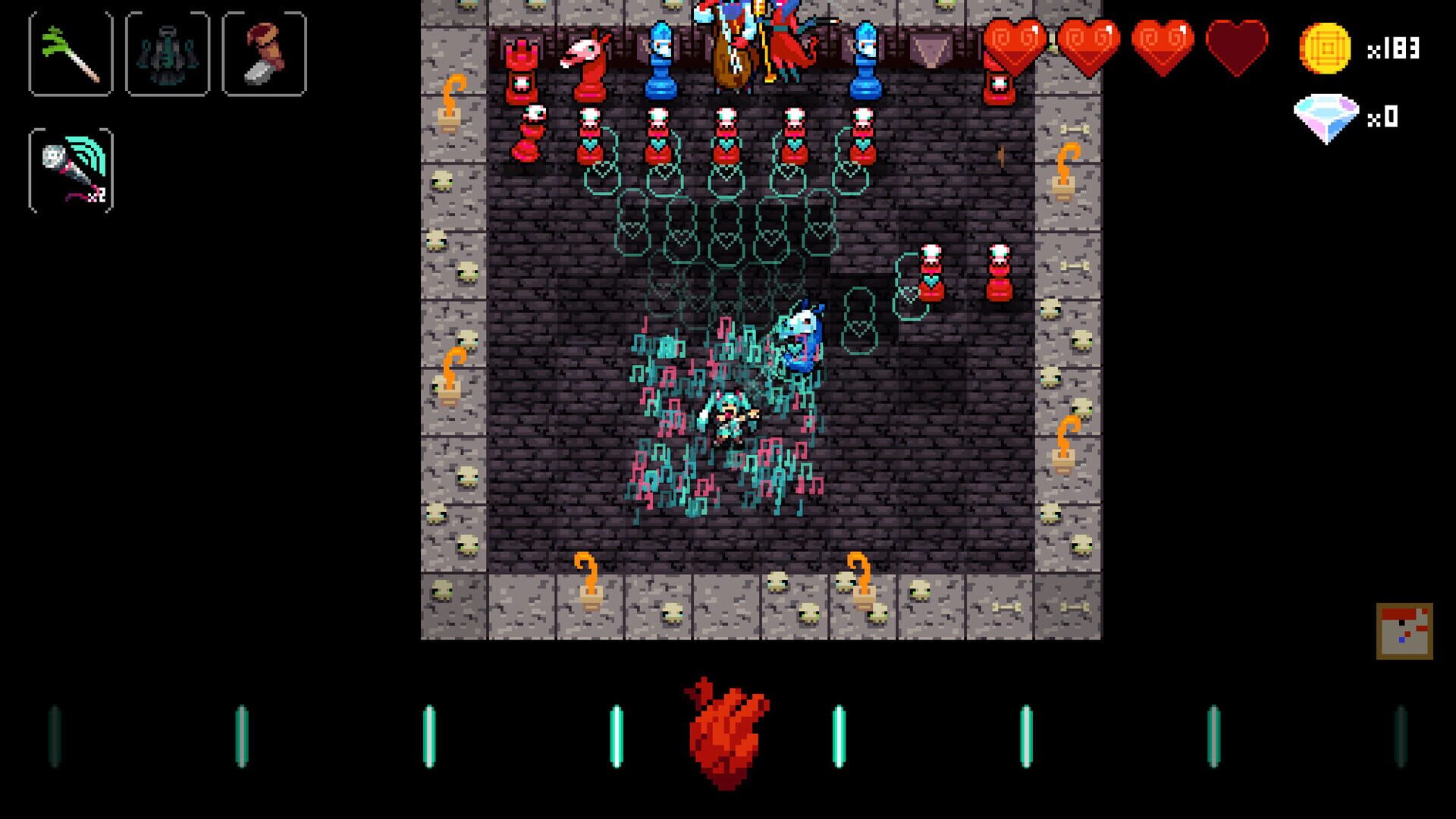 Screenshot for Crypt of the NecroDancer: Hatsune Miku
