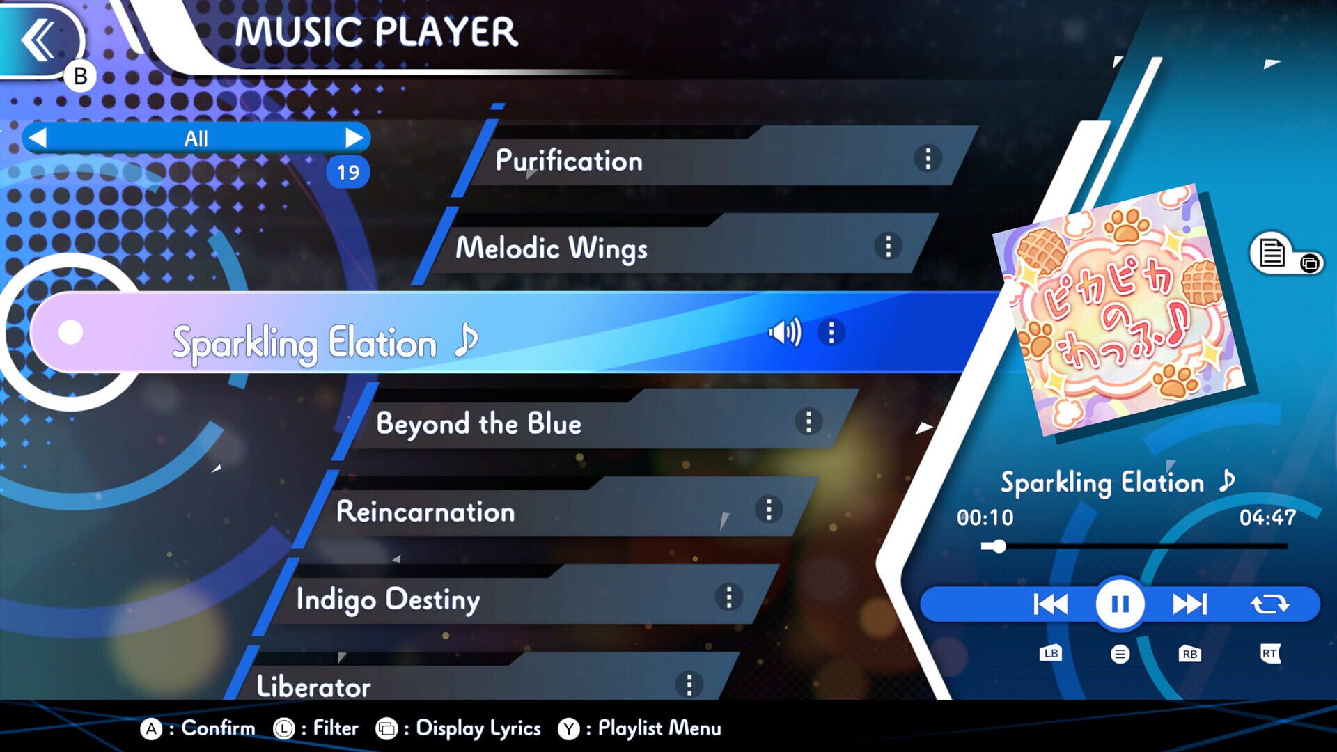 Screenshot for Gunvolt Records Cychronicle: Song Pack 7