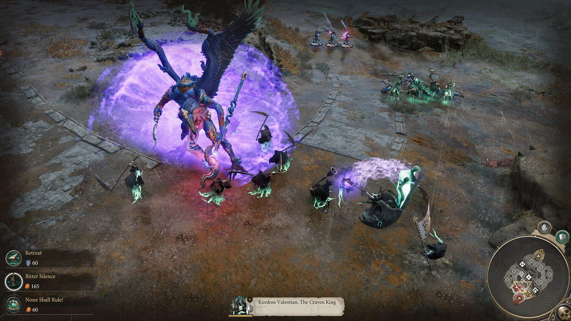 Screenshot for Warhammer Age of Sigmar: Realms of Ruin - Kurdoss Valentian, The Craven King