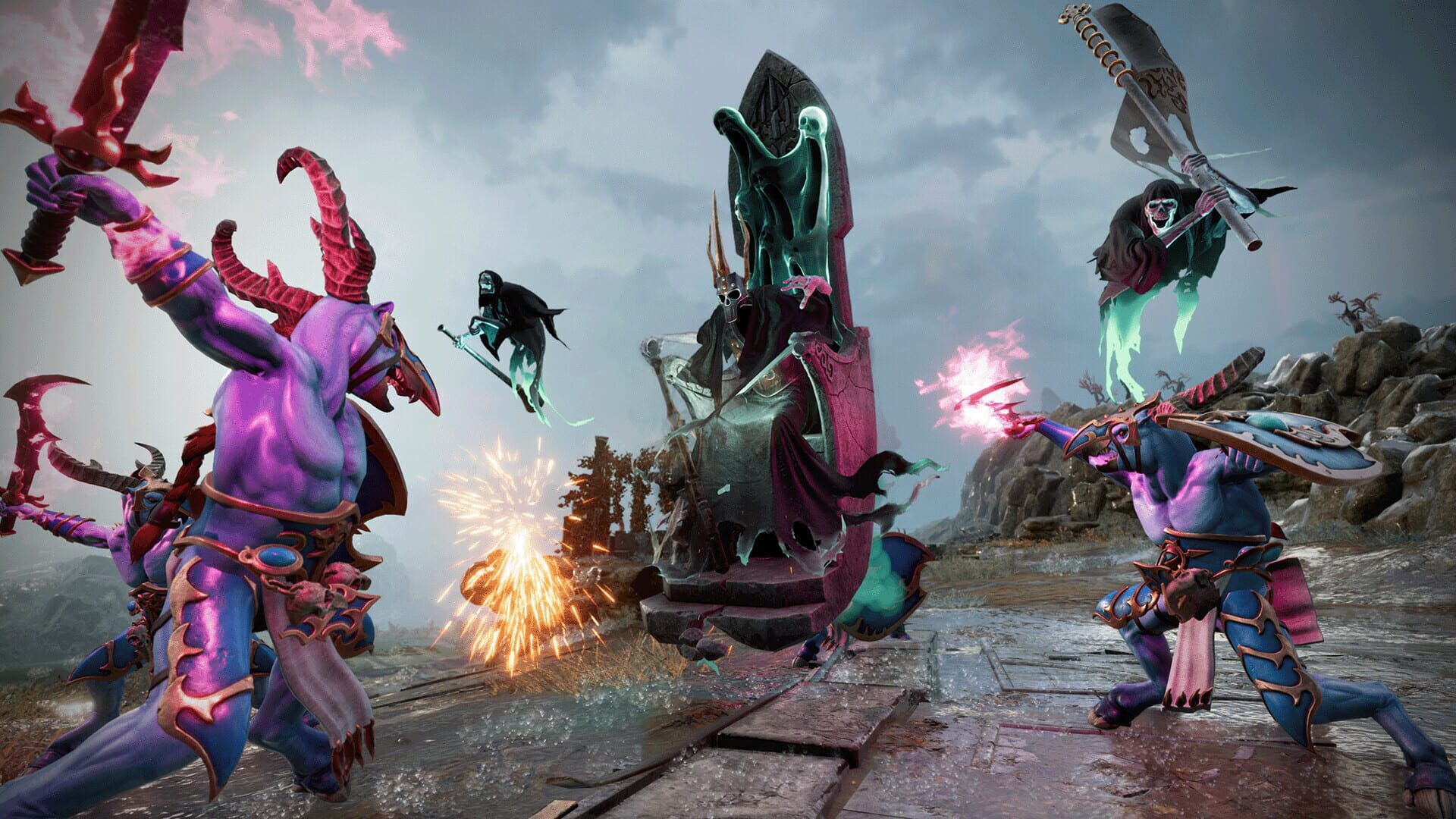 Screenshot for Warhammer Age of Sigmar: Realms of Ruin - Kurdoss Valentian, The Craven King