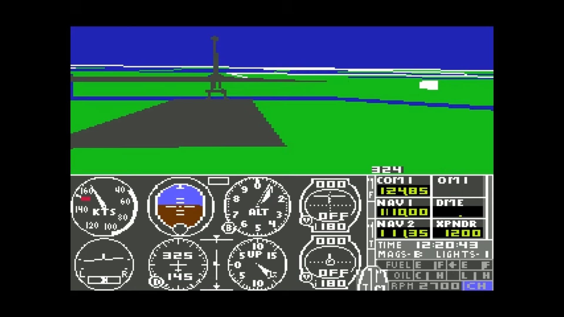 Screenshot for Flight Simulator II