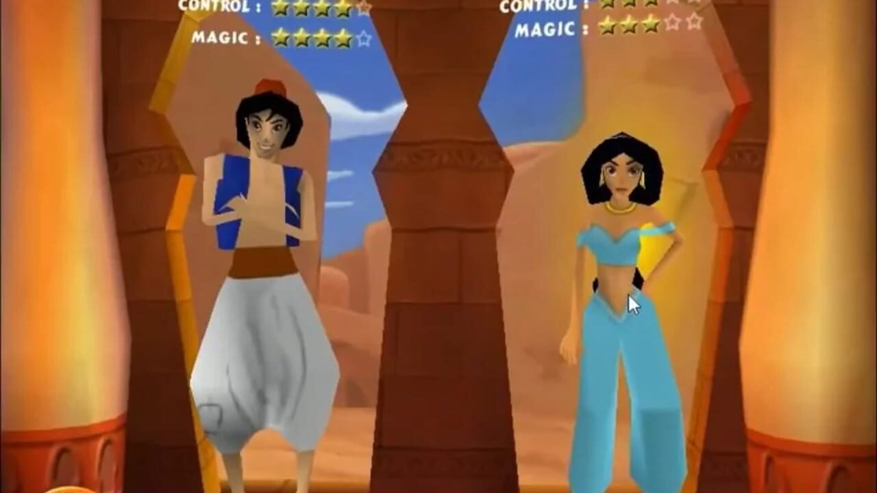 Screenshot for Aladdin Magic Carpet Racing