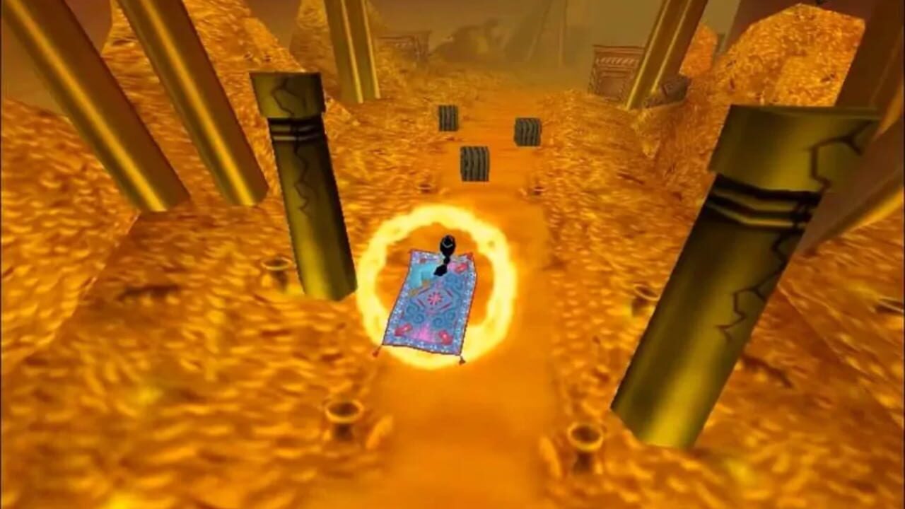 Screenshot for Aladdin Magic Carpet Racing