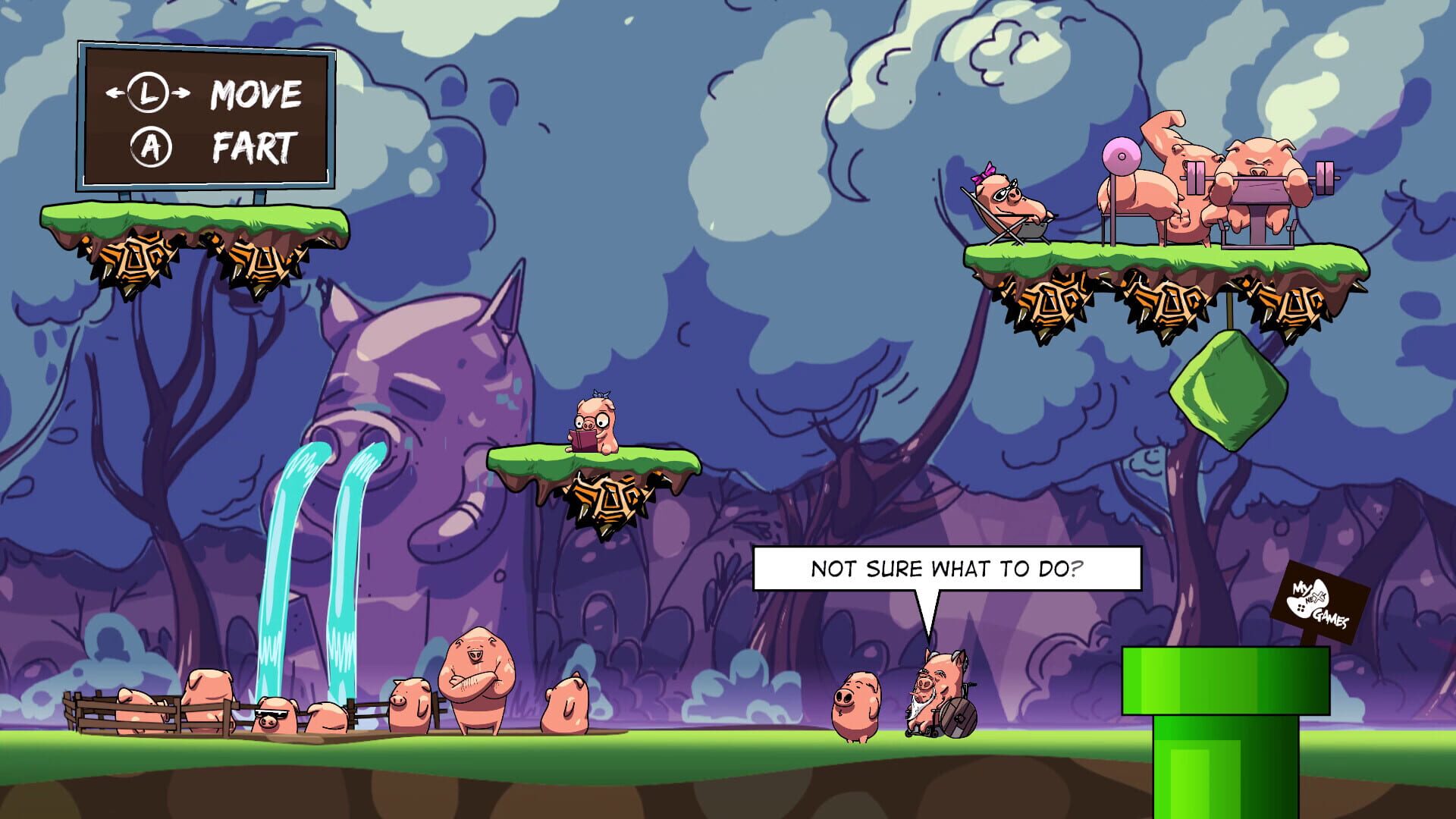 Screenshot for Tales From The Arcade: Fartmania