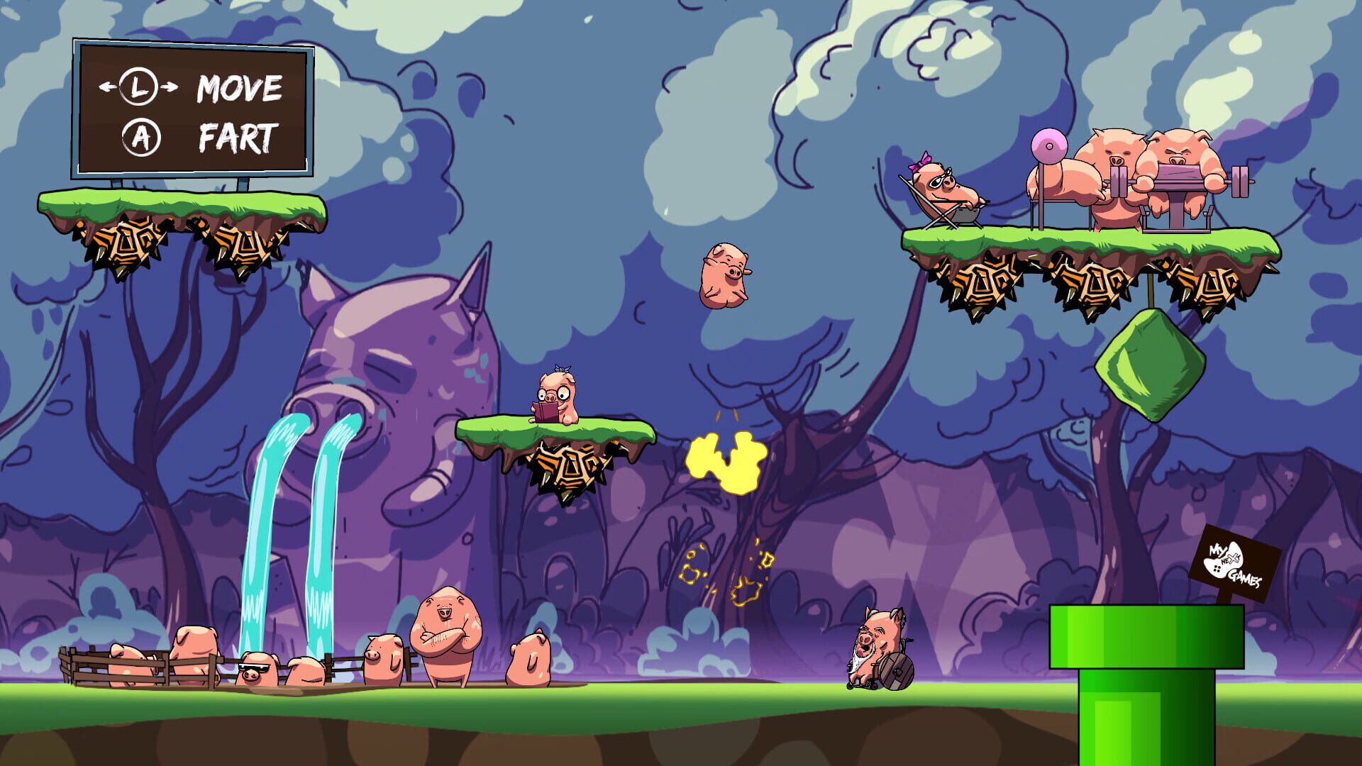 Screenshot for Tales From The Arcade: Fartmania