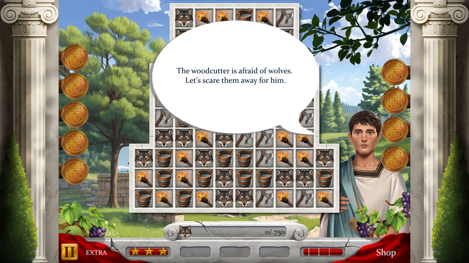 Screenshot for Legend of Rome 2: The Magic Hourglass