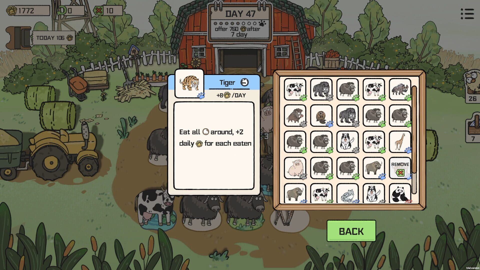 Screenshot for Cat God Ranch