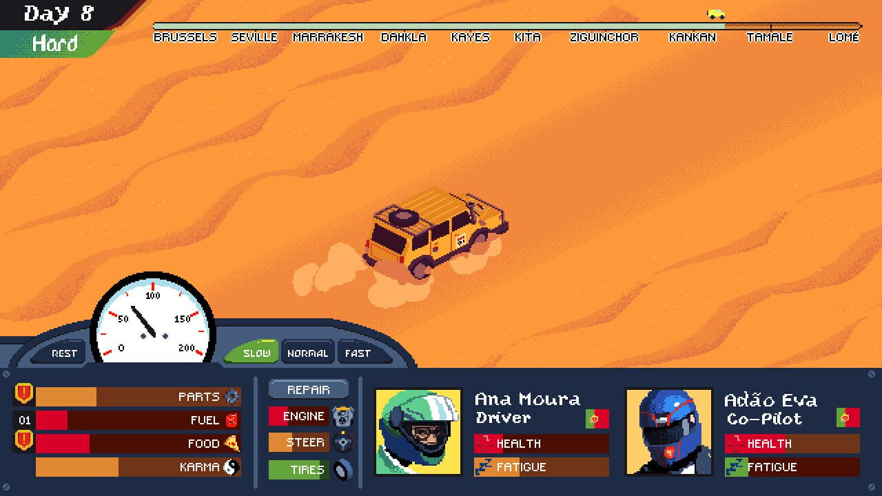 Screenshot for Desert Race Adventures