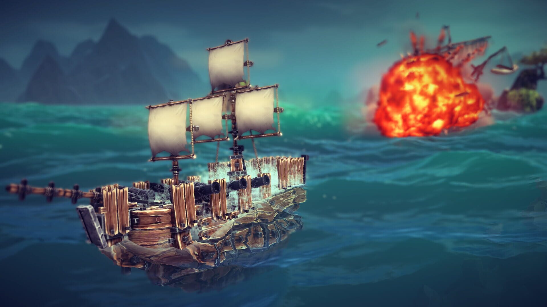 Screenshot for Besiege: The Splintered Sea