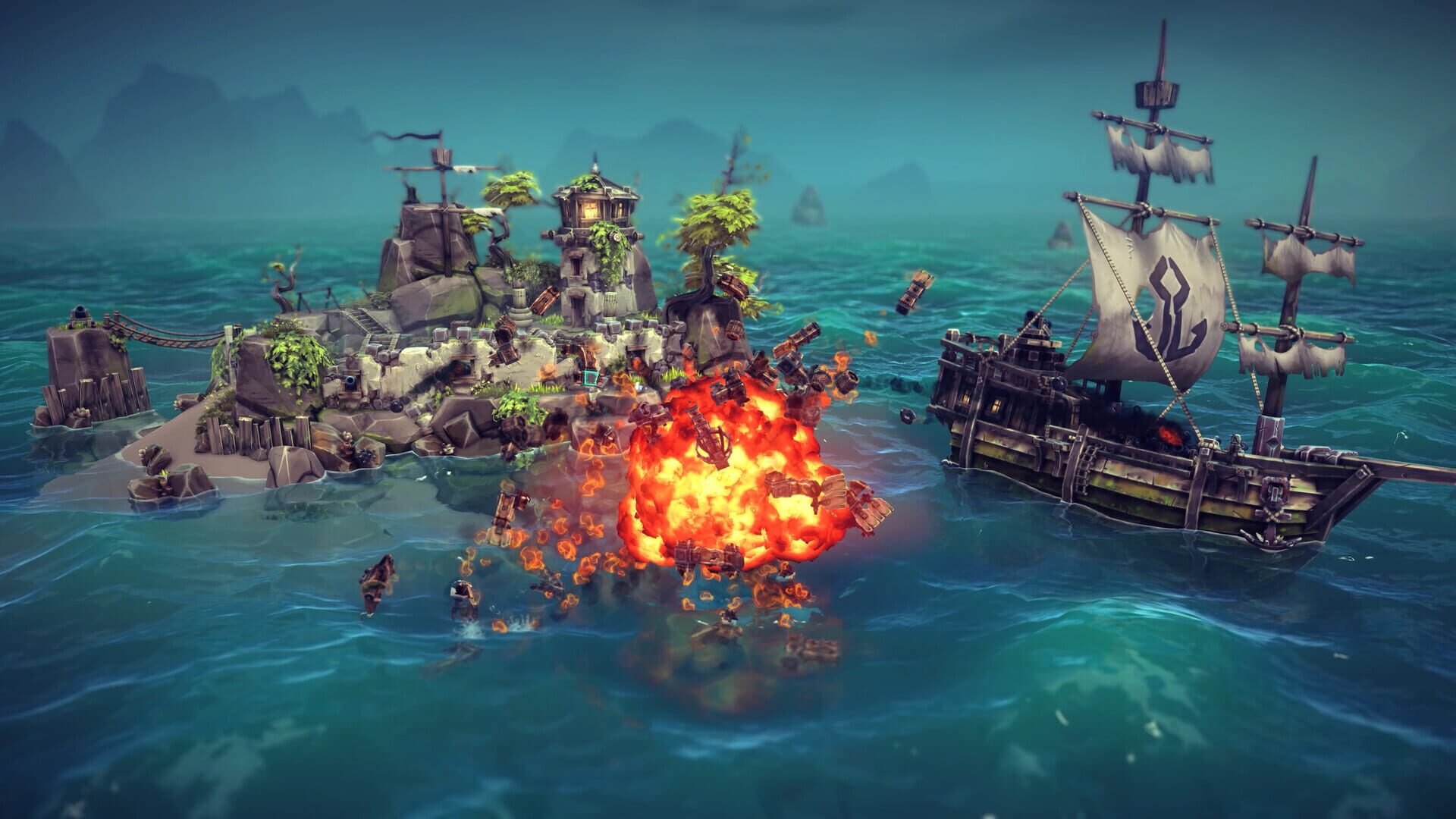 Screenshot for Besiege: The Splintered Sea