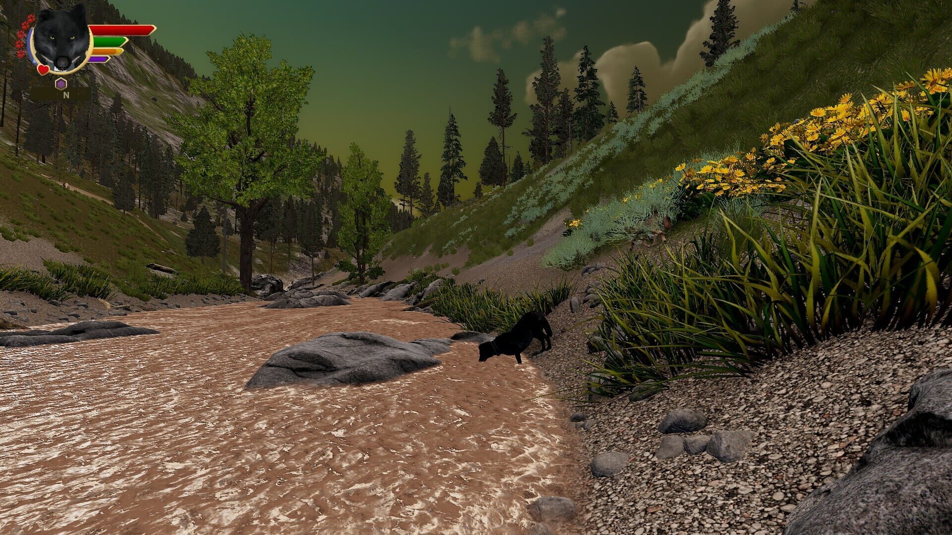 Screenshot for WolfQuest: Anniversary Edition - Hellroaring Mountain
