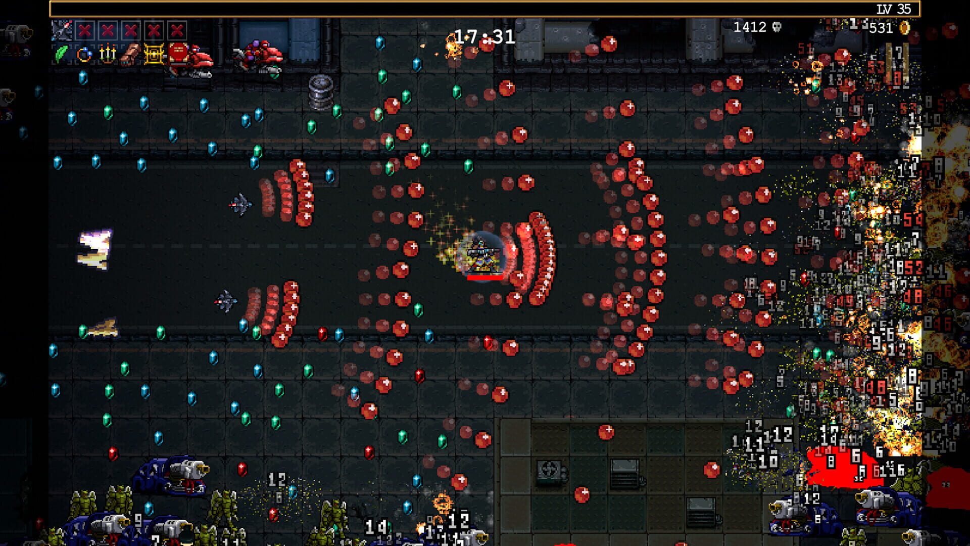 Screenshot for Vampire Survivors: Operation Guns