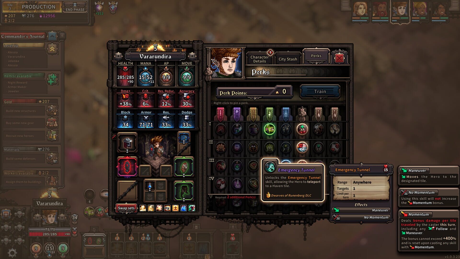 Screenshot for The Last Spell: Dwarves of Runenberg