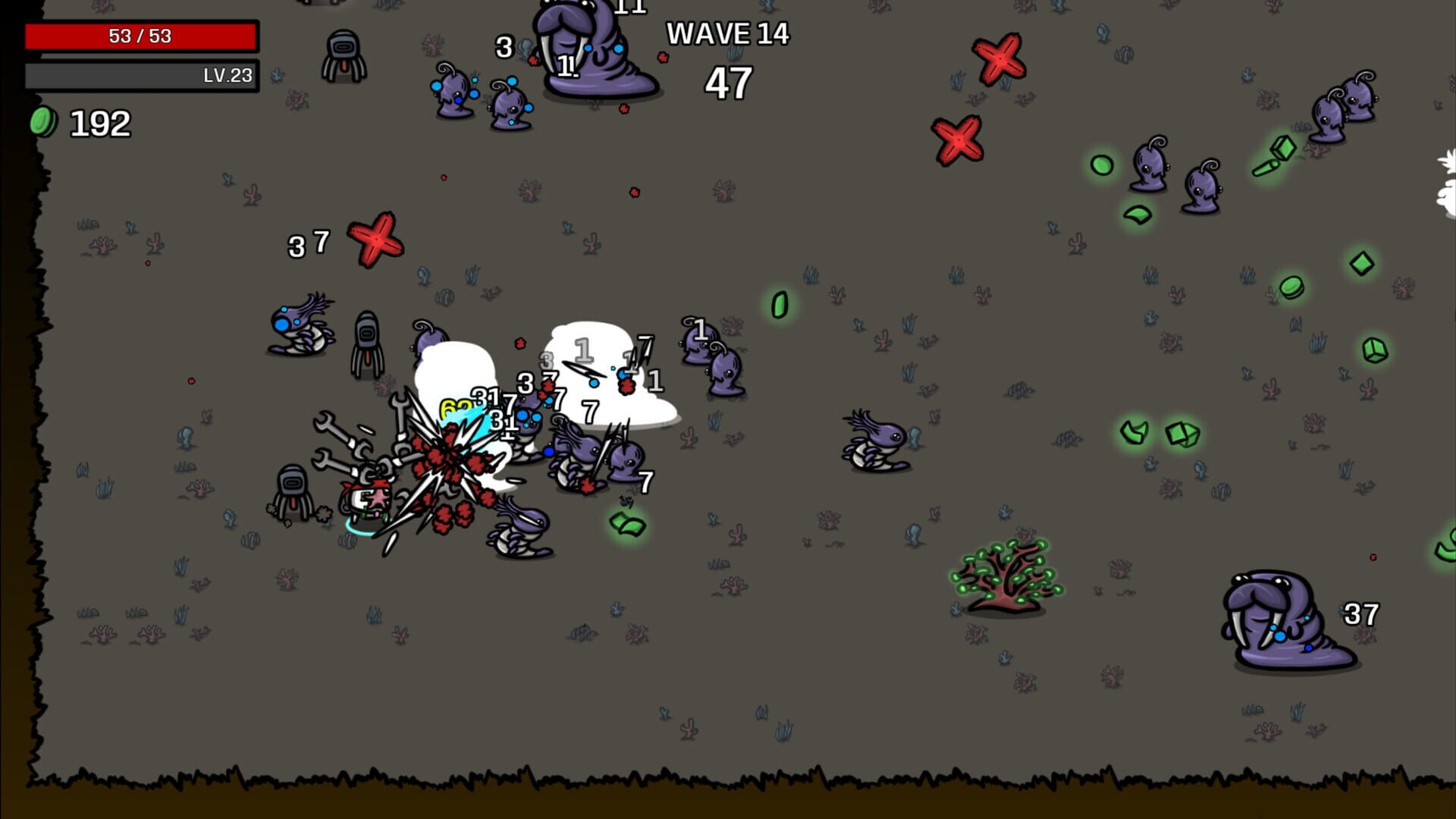Screenshot for Brotato: Abyssal Terrors
