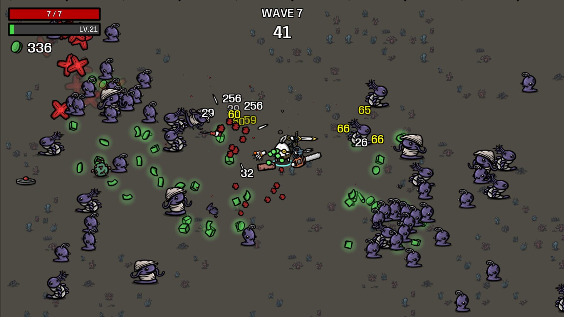 Screenshot for Brotato: Abyssal Terrors